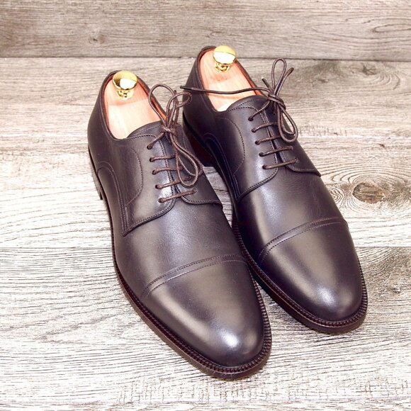 * NIB * $895 Nordstrom BALLY Switzerland US 8 D Chocolate o *add $15 Cedar Trees main image 5